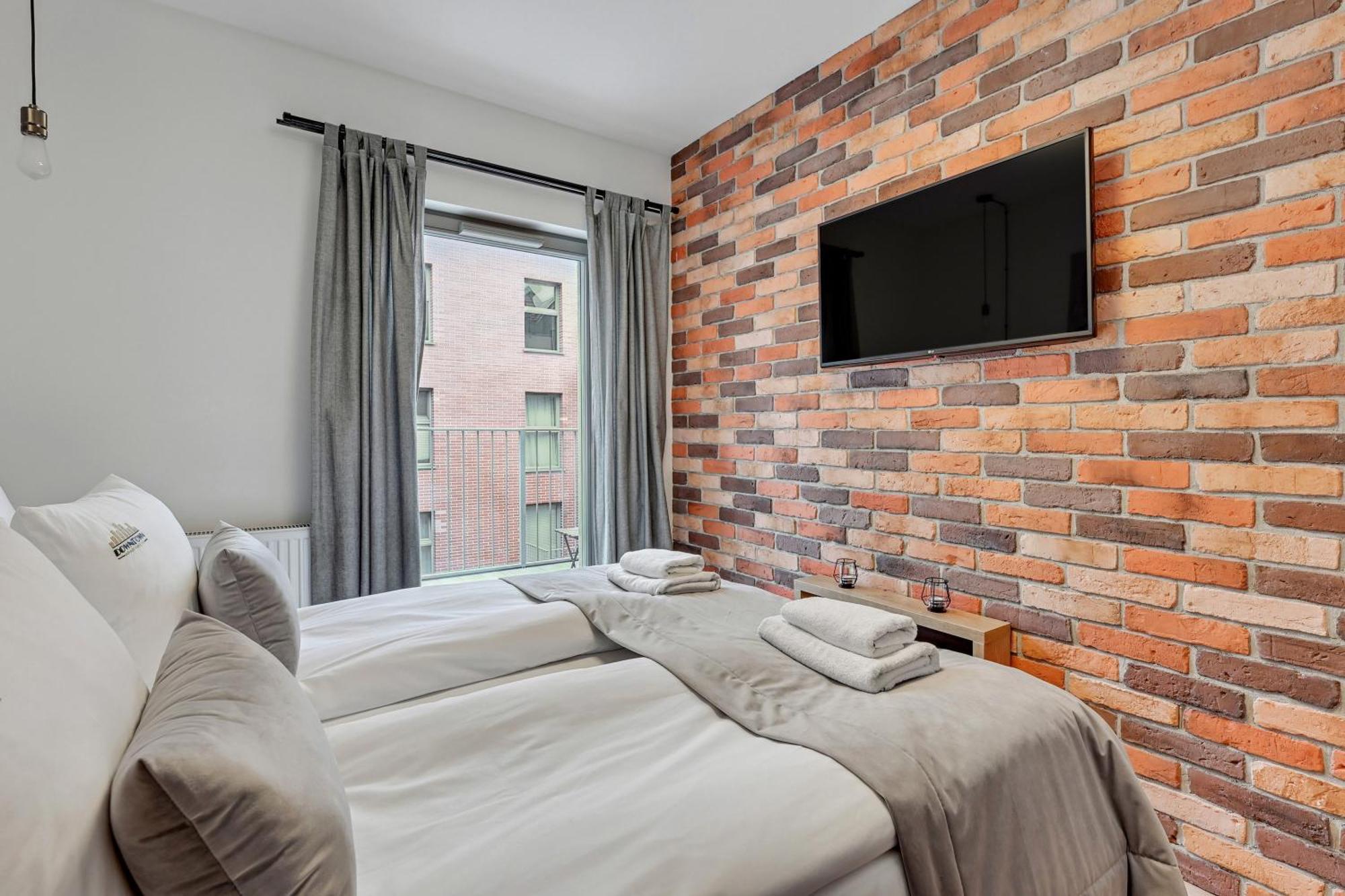 Grano Residence - Pool, Sauna, Spa & Parking By Downtown Apartments Гданьск Номер фото